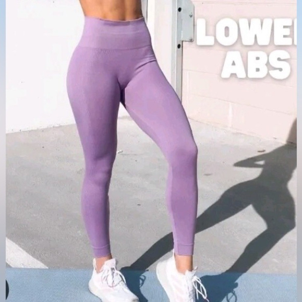Set Active Sculptflex Leggings High Waist Seamless Contouring Pant Womens Medium